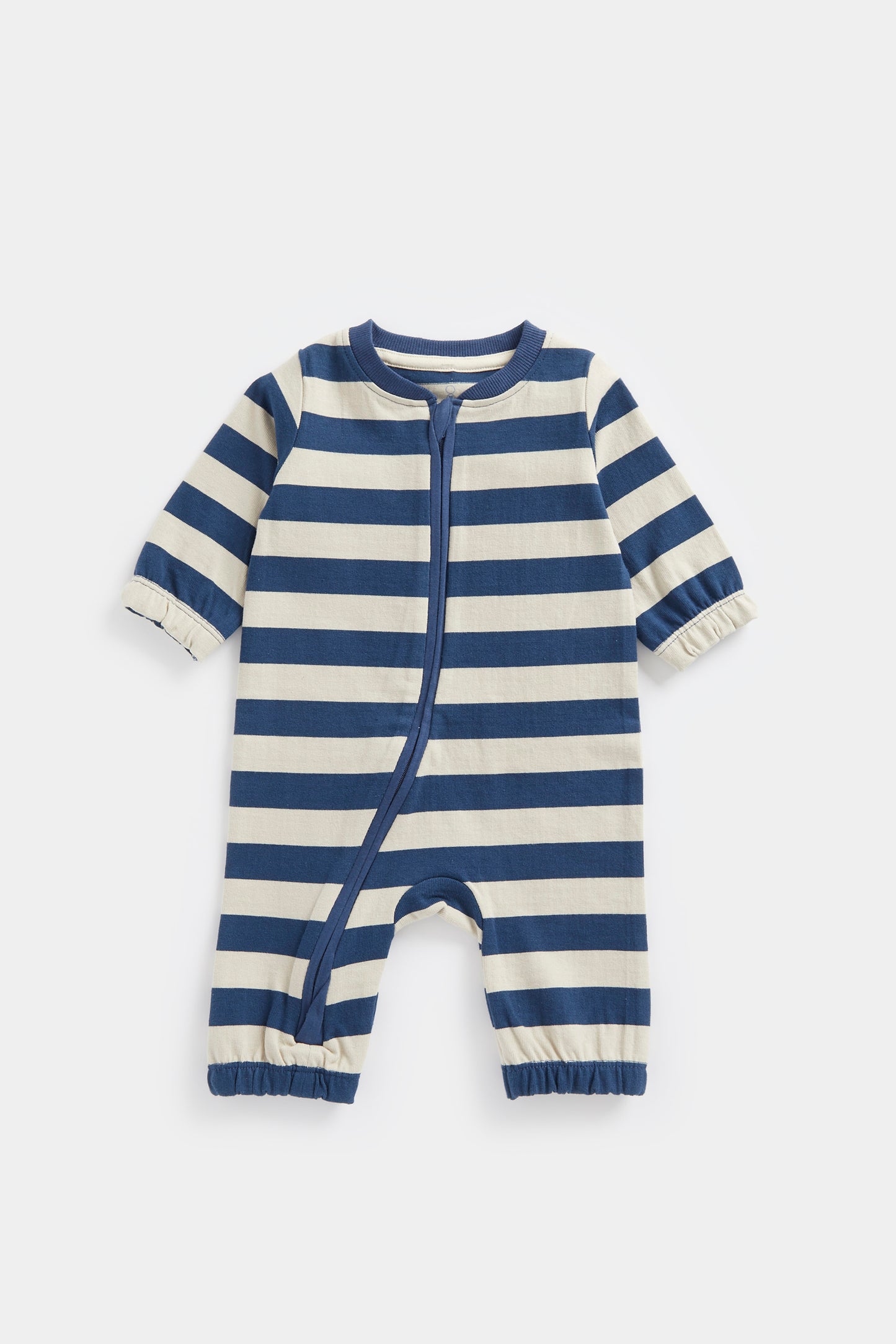 My First Boy Zip All In One Sleepsuit