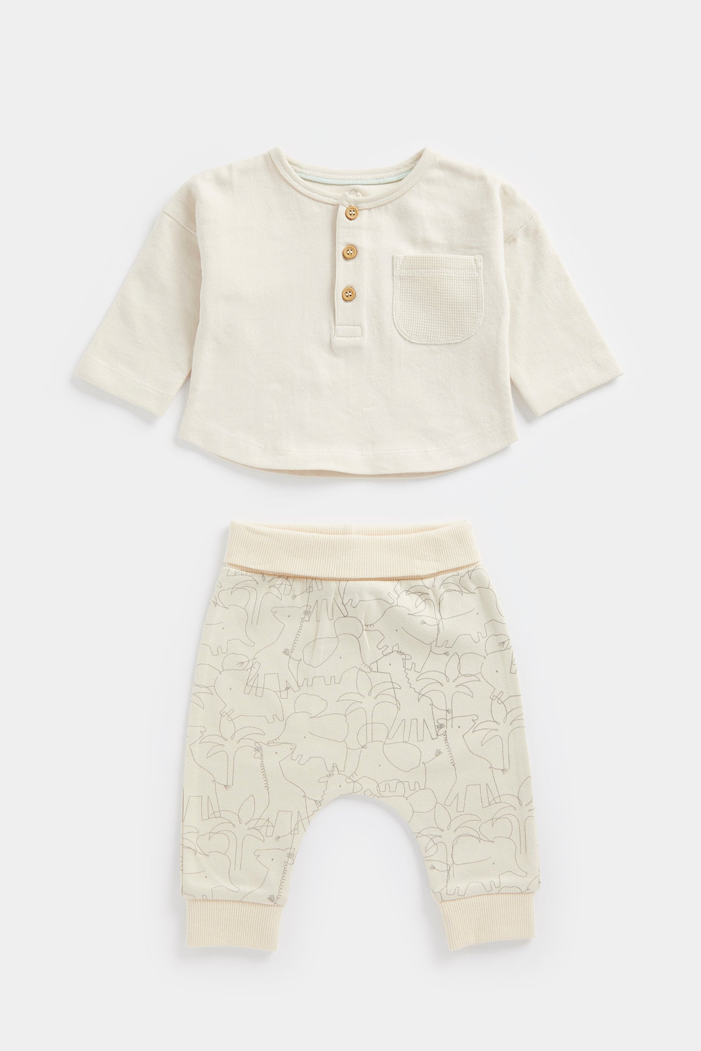 My First Unisex Safari Sand Jog Set