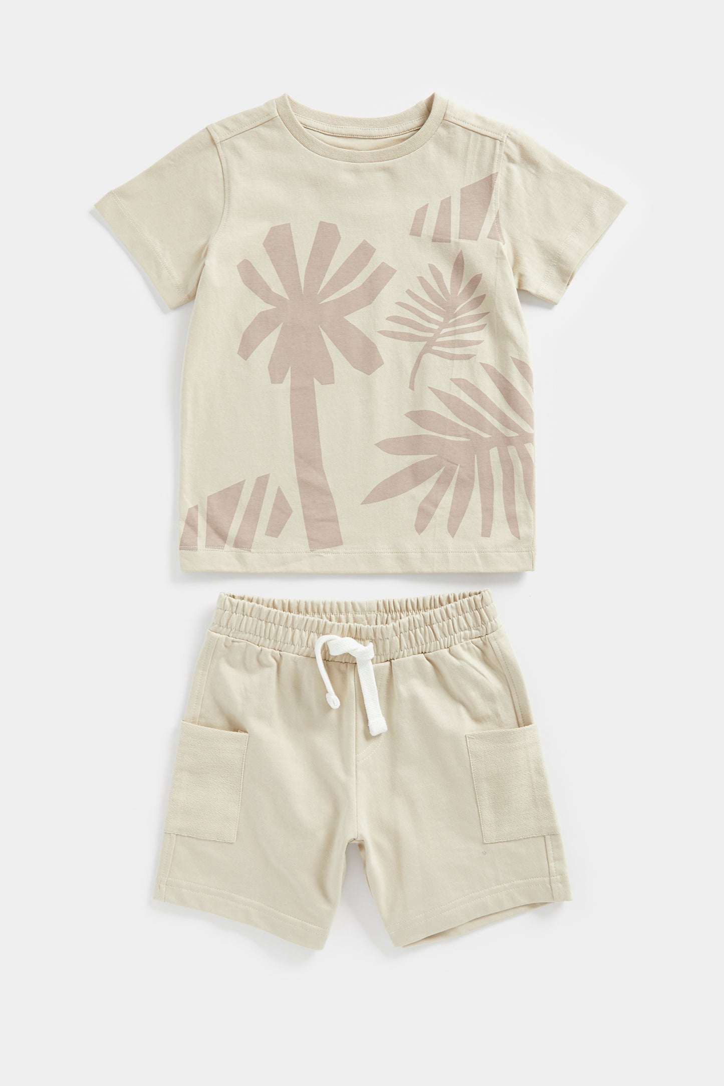 Mini Boys Junglemania Tee And Shortset