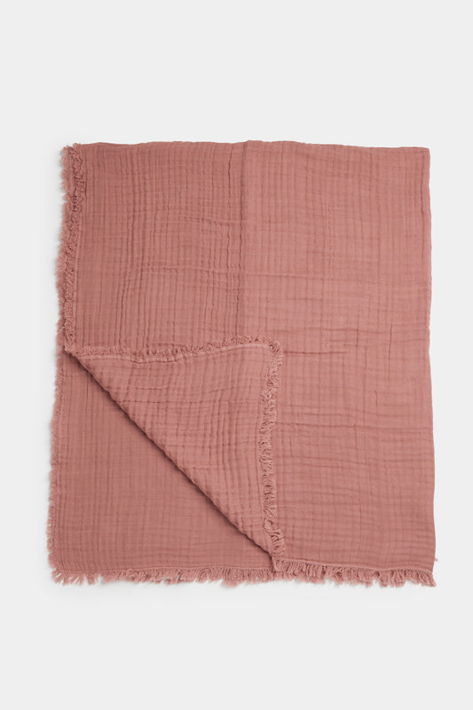 Girl Contemporary Muslin Blanket Cotbed