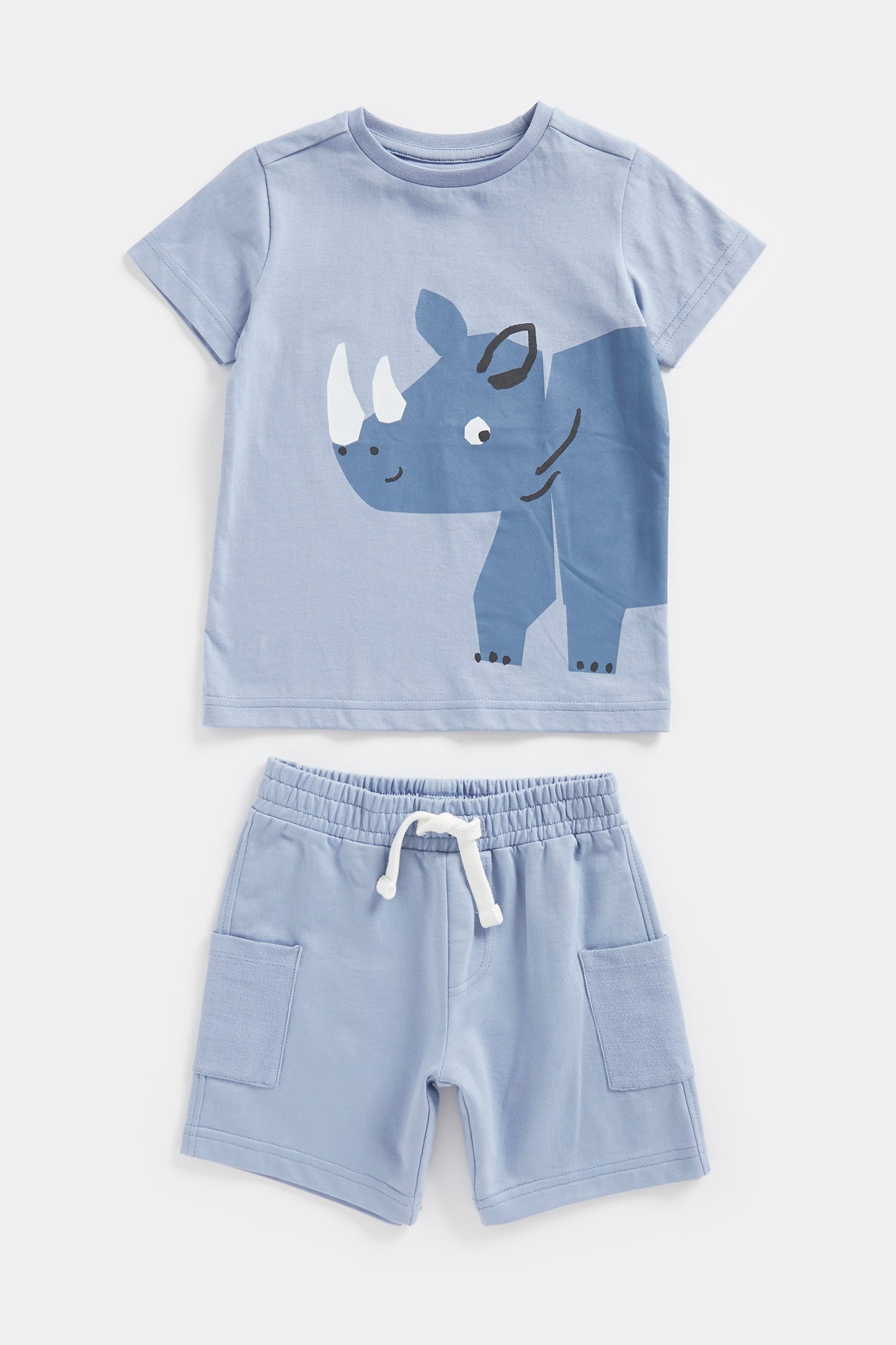 Mini Boys Fashion Essential Tee And Shortset