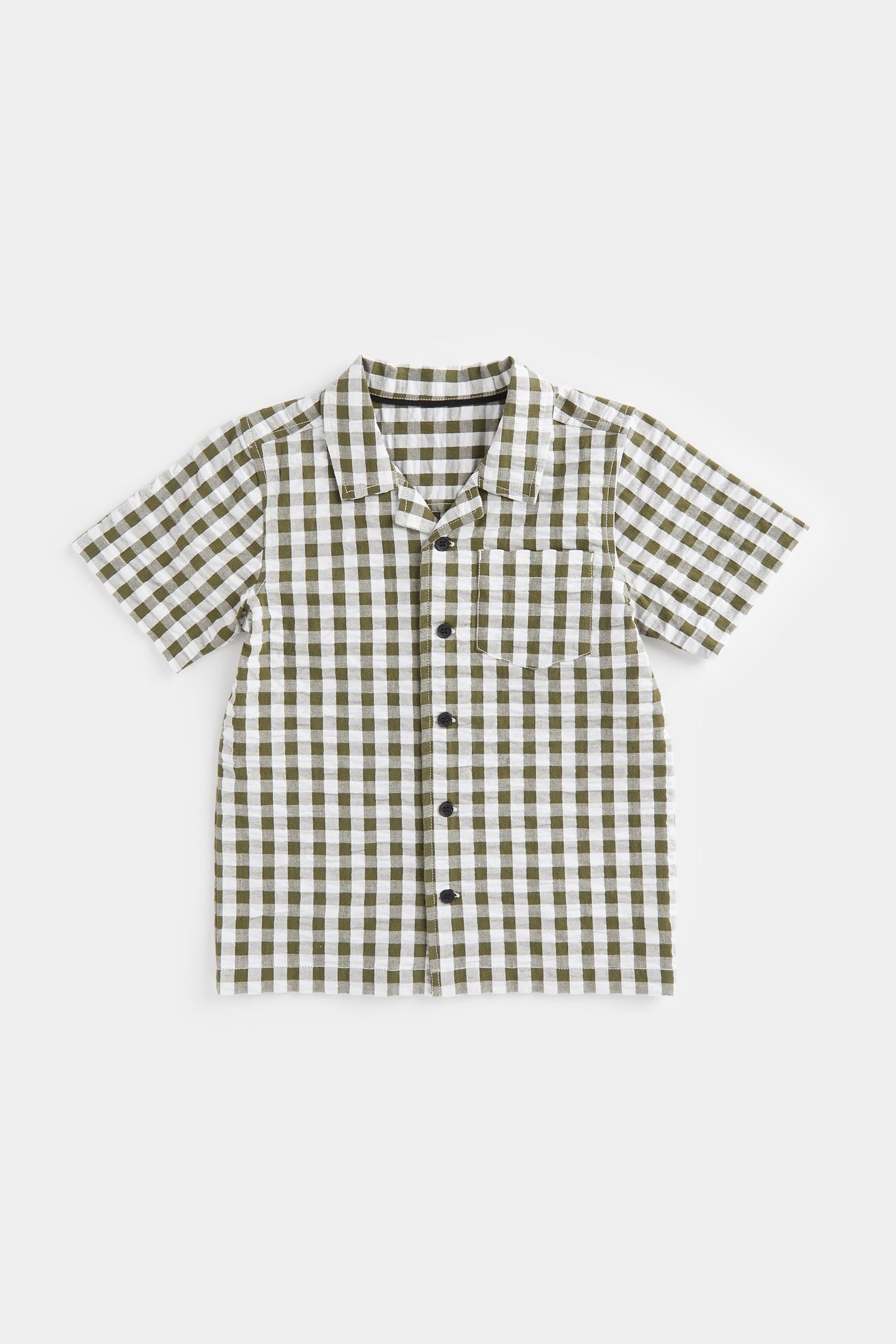Green Checked Shirt