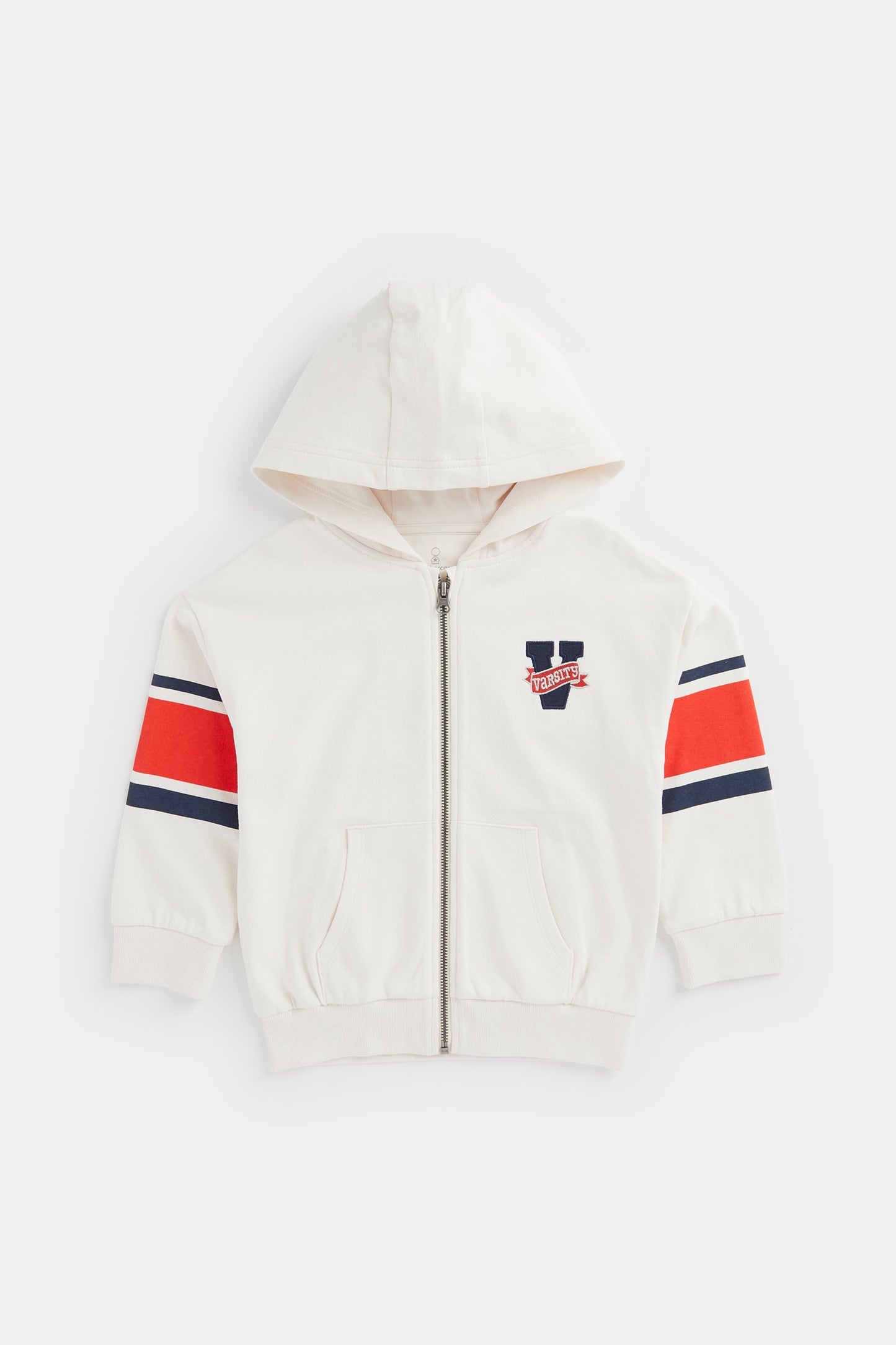 Varsity Zip-Up Hoodie
