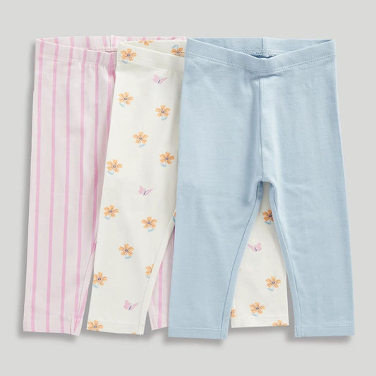 3 Pack Ribbed Leggings