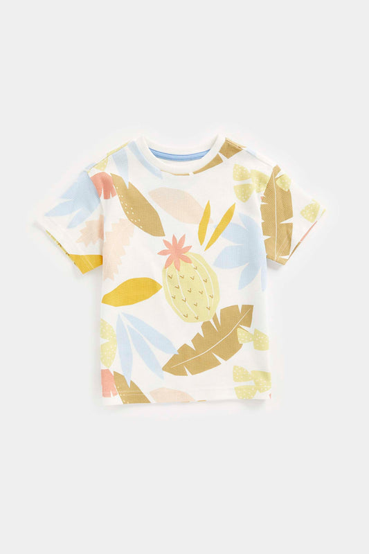 Mini Boys Desert Trails Waffle Tee