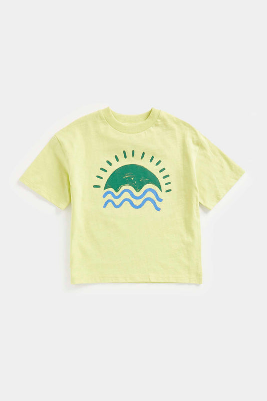 Mini Boys Retro Refresh Back Placement Tee