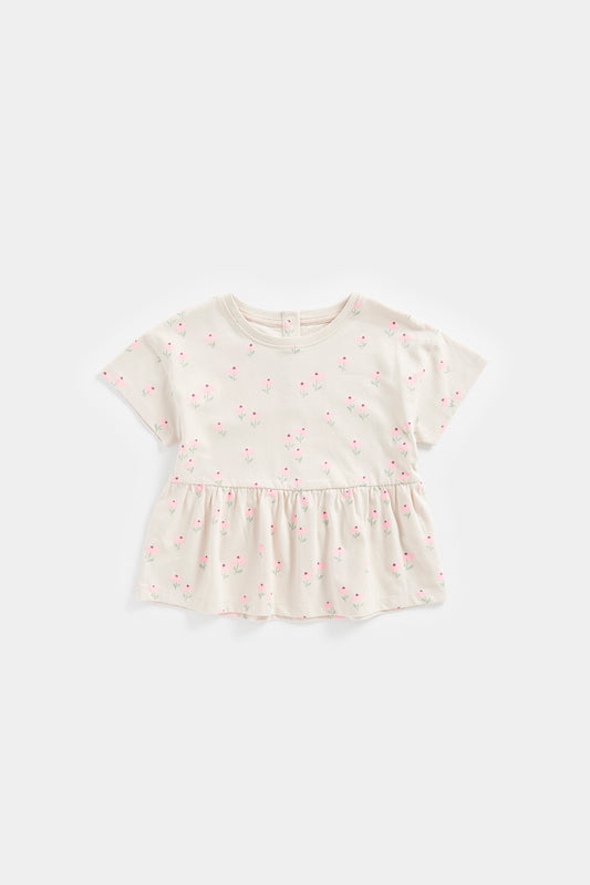 Floral Frill T-Shirt