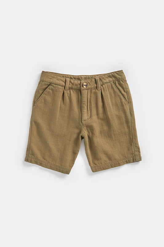 Linen Blend Shorts