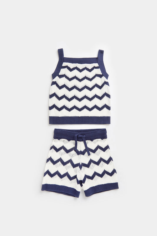 Crochet Top and Shorts Set