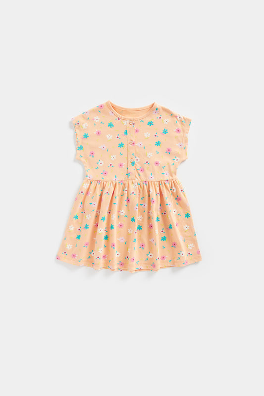 Flower Jersey Dress
