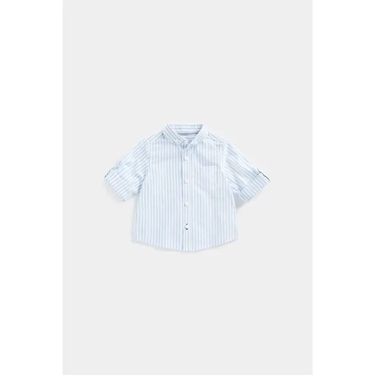 Mb Blue Stripe Oxford Shirt