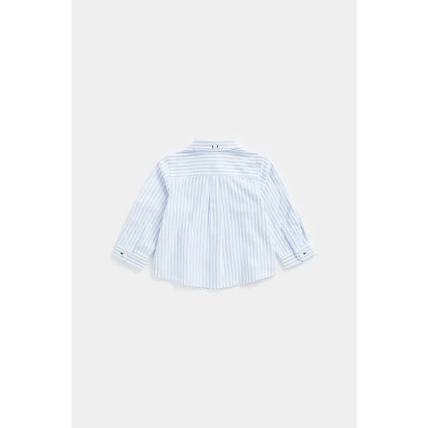 Mb Blue Stripe Oxford Shirt