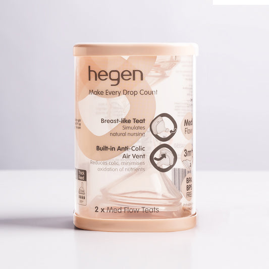 Hegen Teat Medium Flow (2-pack)