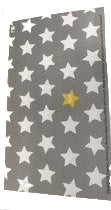 Grey Star Bath Mat