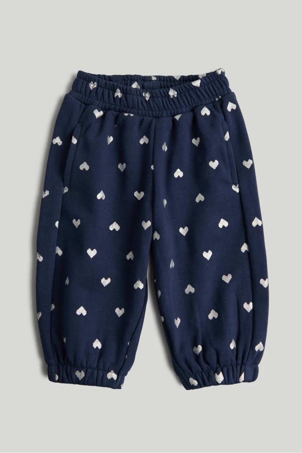 Navy Heart Joggers