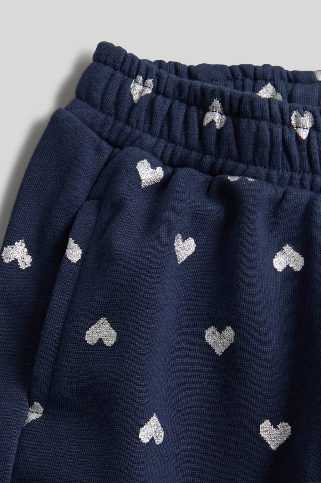 Navy Heart Joggers