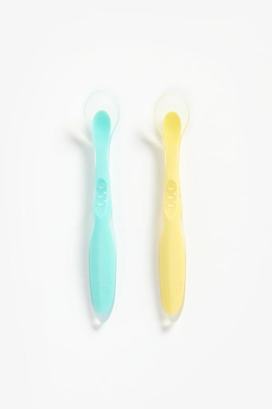 2 Soft Silicone Spoons
