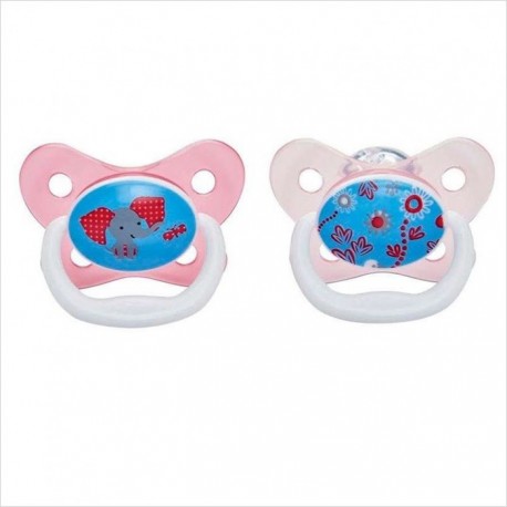 Dr Brown Prevent Butterfly Shield Pacifier Pink