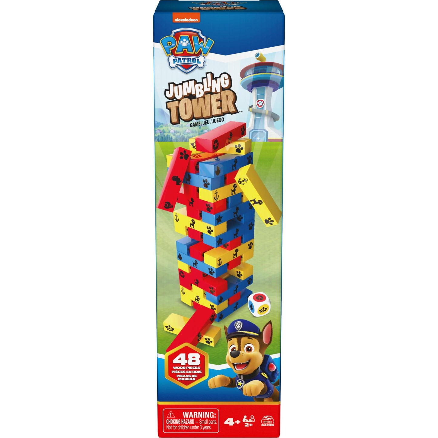Paw Patrol Jumbling Tower Game