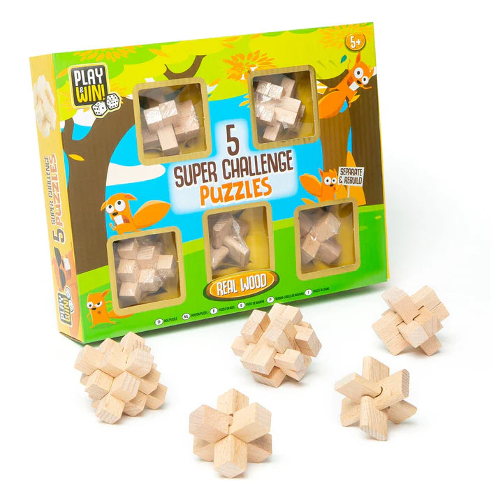 Play & Win Super Wooden Puzzles