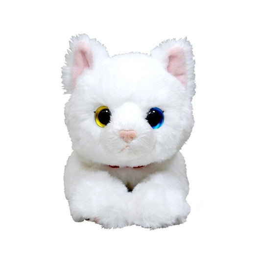 White Lying Cat Stuffed Toys (Small)