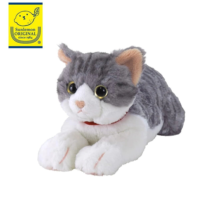 Sabashiro Lying Cat Stuffed Toy (Small)