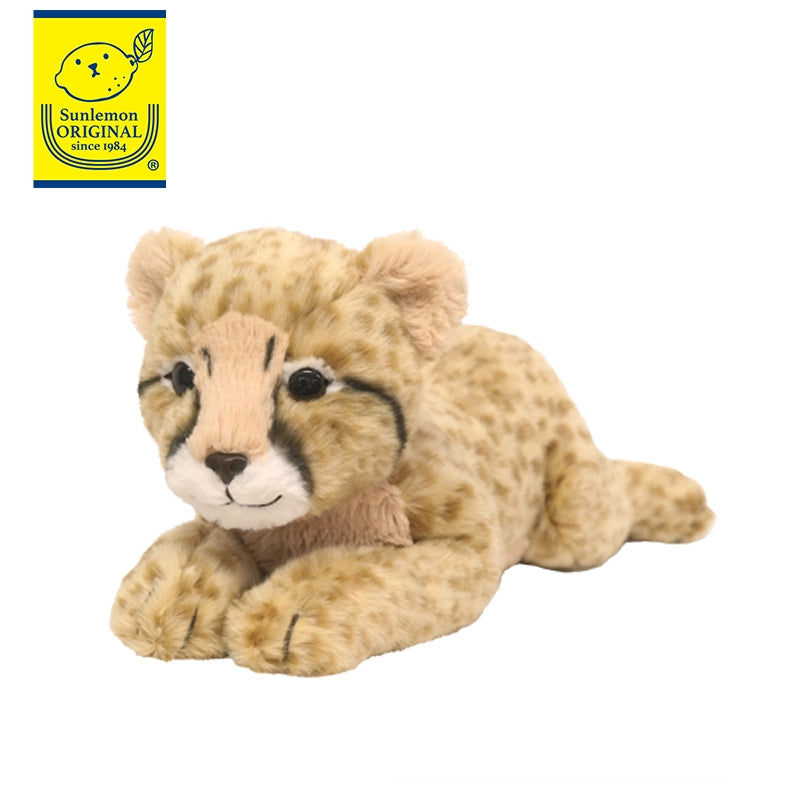 Lying Baby Cheetah Stuffed Toy