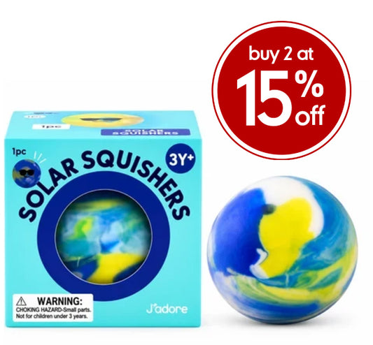 J'adore Solar Squishers - Blue