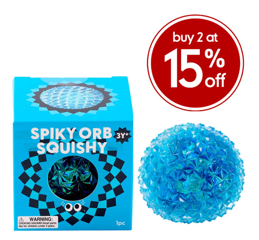 J'adore Spiky Orb Squishy - Blue
