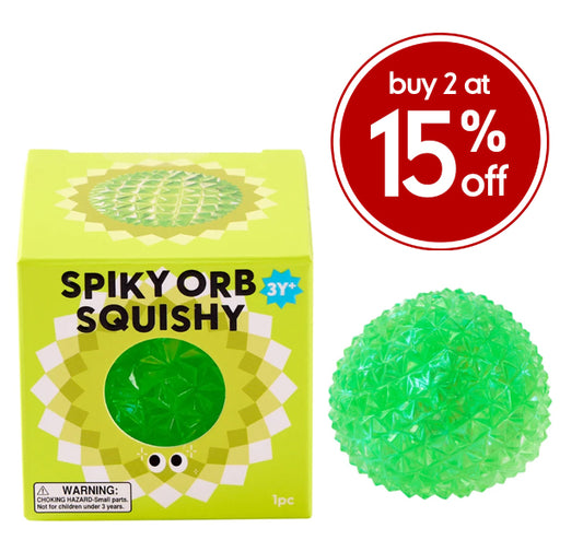 J'adore Spiky Orb Squishy - Green