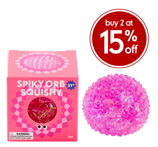 J'adore Spiky Orb Squishy - Pink