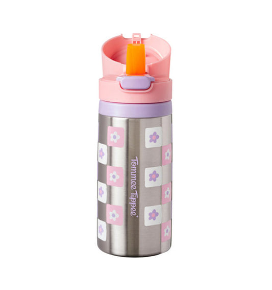 Tommee Tippee Ss On The Go Straw 18M+ 355Ml Girl