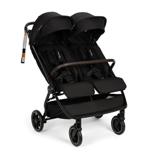 Nuna Trvl Dubl With Raincover (Caviar)
