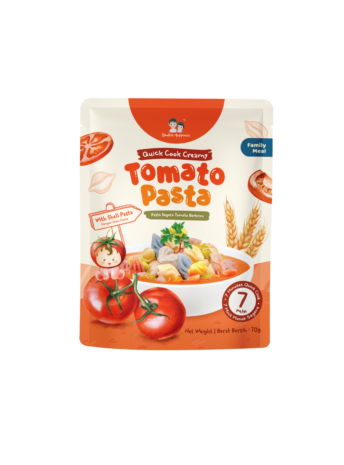Quickcook Creamy Tomato 70gm 12m+