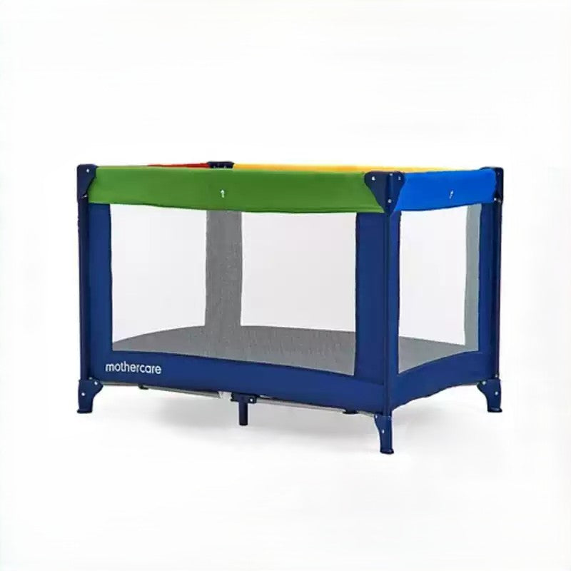 Travel Cot Colour Block