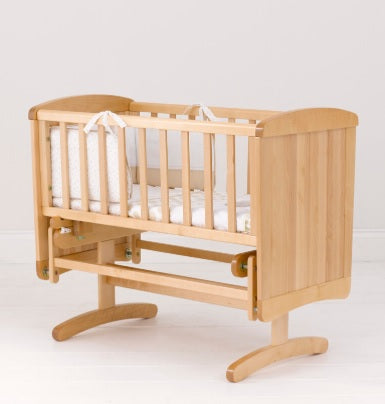 Deluxe Glide Crib Natural Ss12