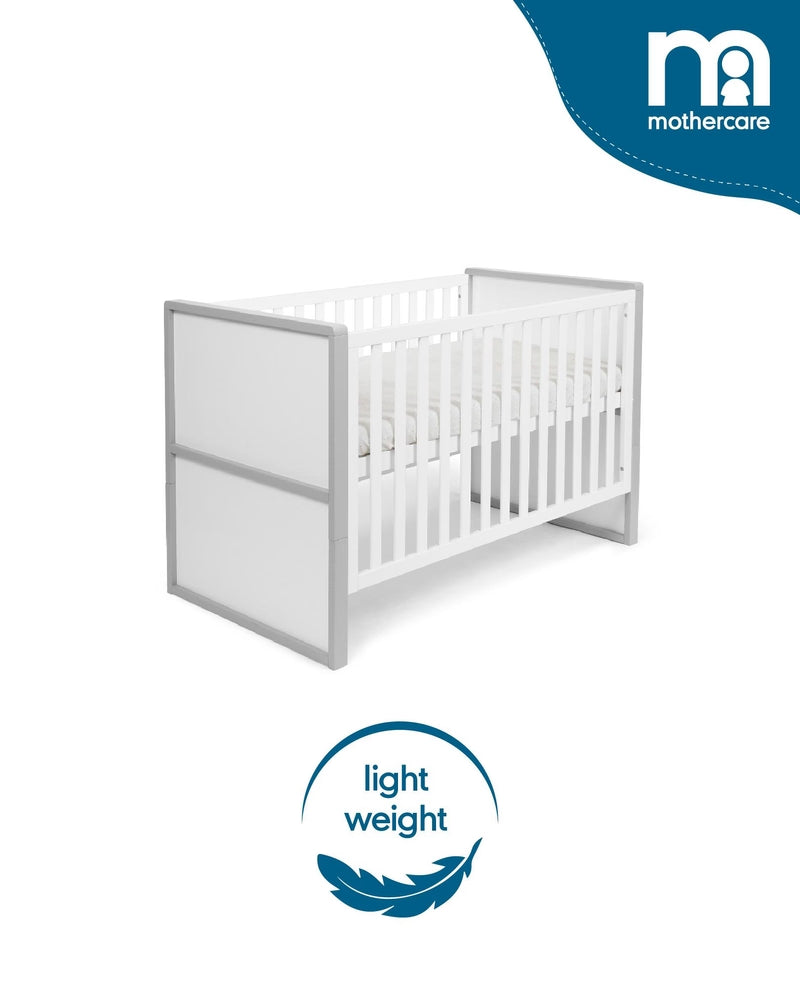 Hartland Cot Bed White/Grey