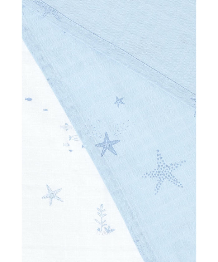 You Me And The Sea Muslins Extra-Large 2-Pack
