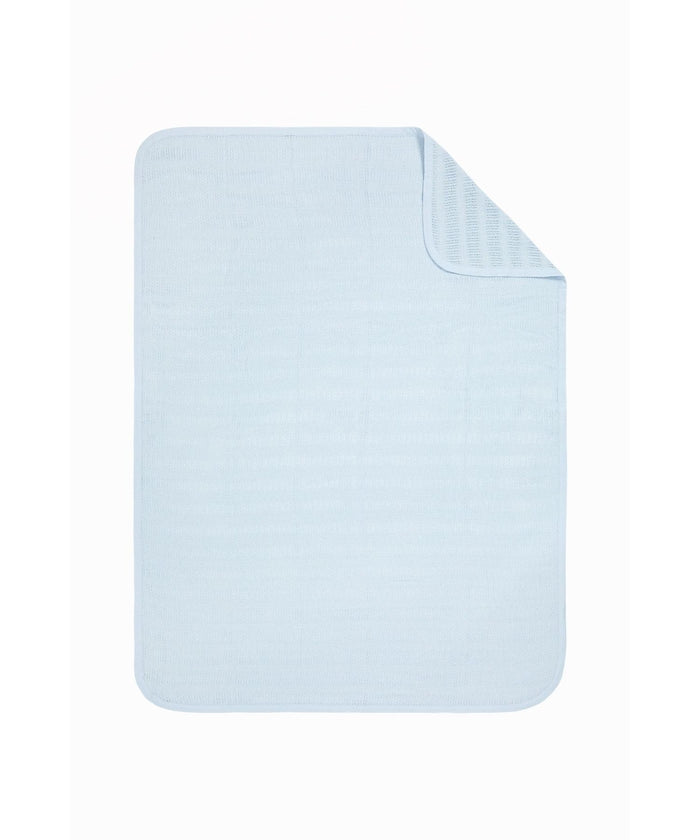 4-Piece Cot Bed Bedding Starter Set - Blue