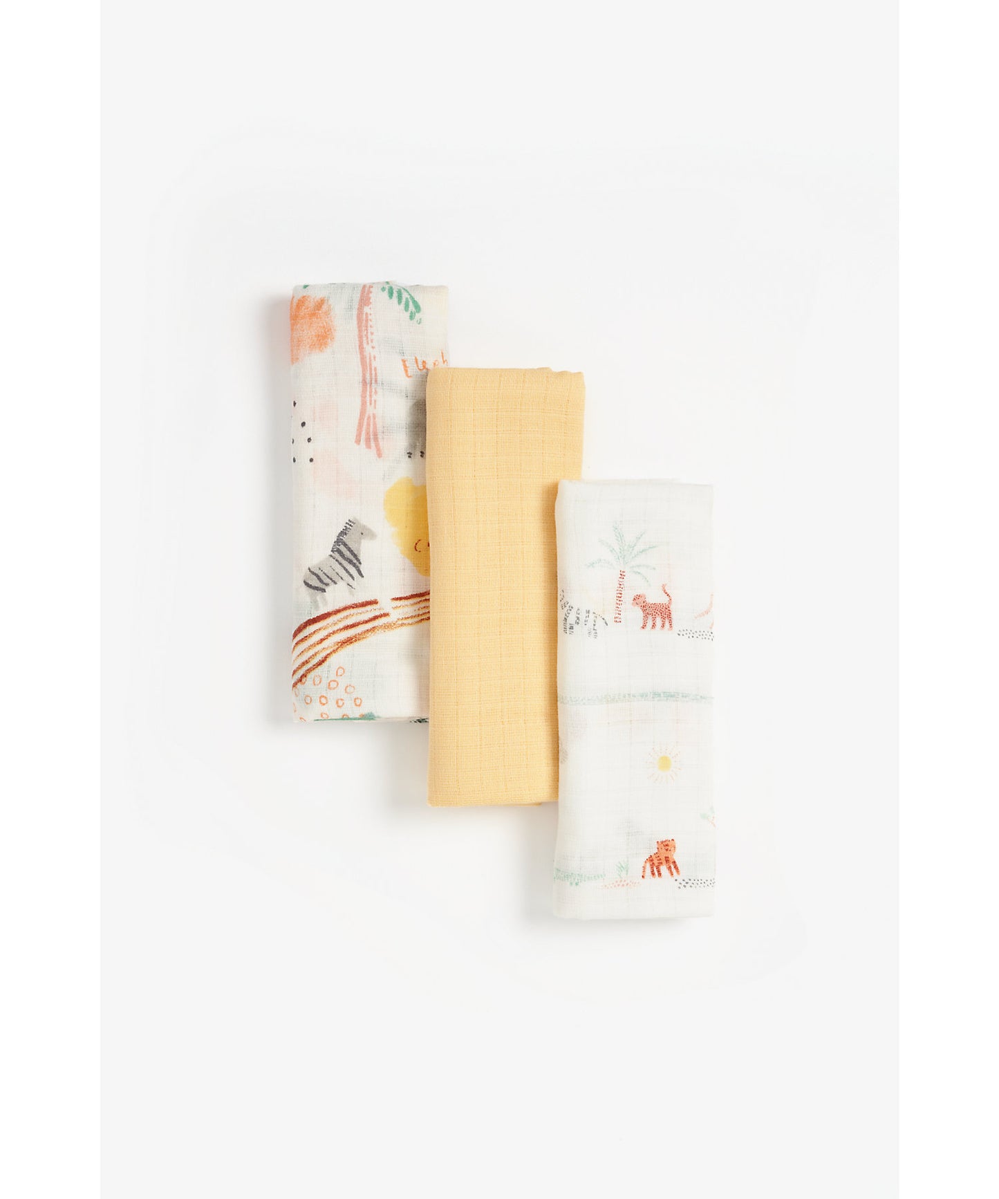 Animal Kingdom 3Pk Muslins