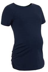 Short-Sleeved Plain - Navy
