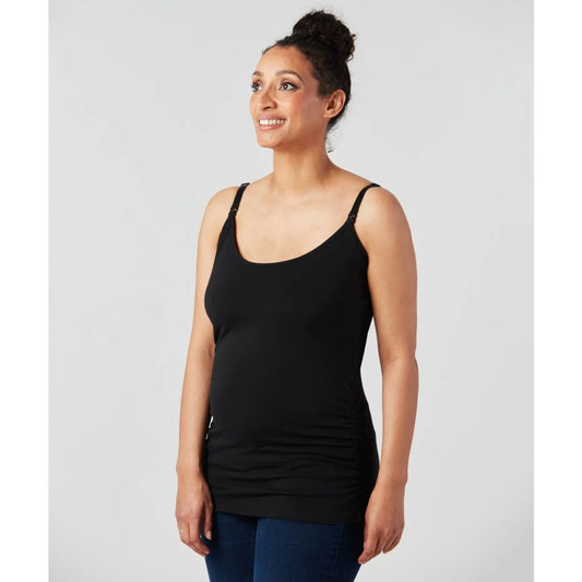 Nursing Vest with Inner Support - Black