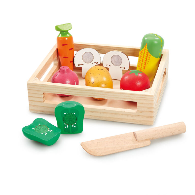 Early Learning Centre Wooden Vegetable Crate