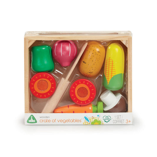 Early Learning Centre Wooden Vegetable Crate