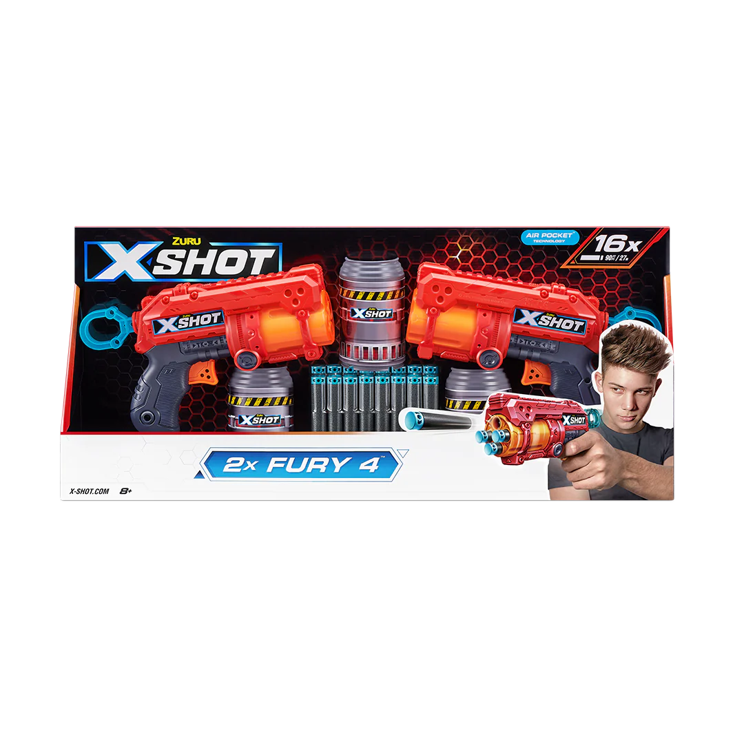 Xshot Excel Fury 4 2Pack