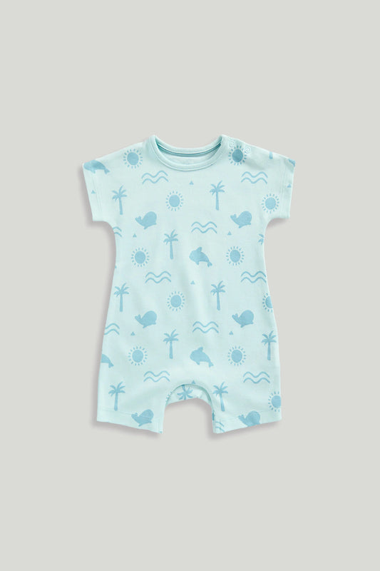 Newborn Boy Beach Romper