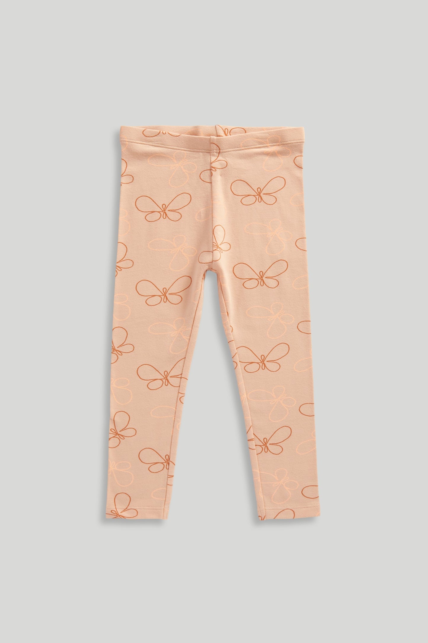 Orange Butterfly Leggings