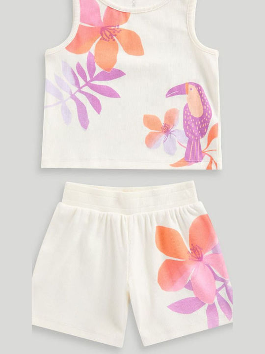 Tropical Vest and Shorts Set