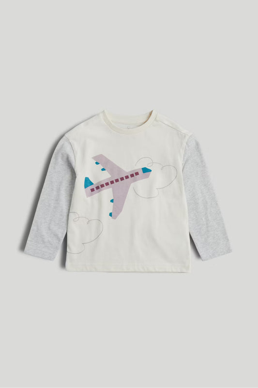 Plane Long-Sleeved T-Shirt