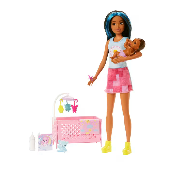 Barbie Brunette Skipper Babysitters Including Dolls And Playset